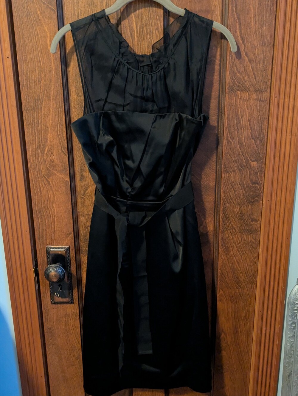 Philosophy Di Alberta Ferretti Black Sleeveless Sheath Dress